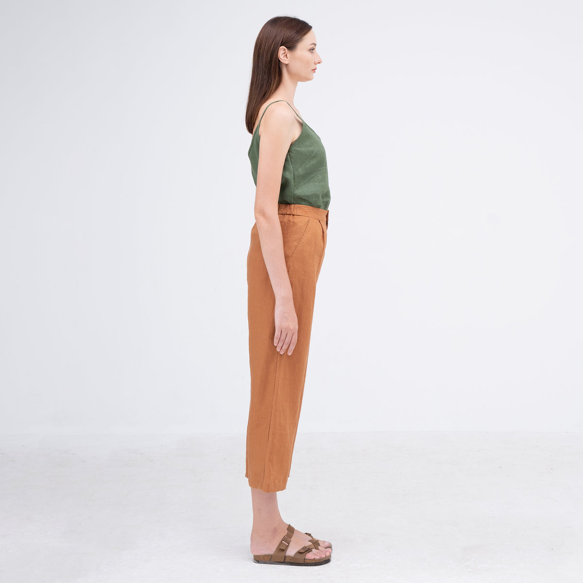 Women's linen pants - linen clothing  Hannah Canvas Canada – HANNAH CANVAS