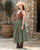 A-Line Flowy Skirt - Elise Skirt | Olive