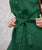 Linen Shirt Dress | Green