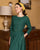 Button Front Linen Dress - Camille Dress | Green