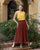 A-Line Flowy Skirt - Elise Skirt | Wood