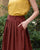 A-Line Flowy Skirt - Elise Skirt | Wood