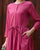 Button Front Linen Dress - Camille Dress | Mauve