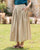 A-Line Flowy Skirt - Elise Skirt | Beige