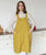 Reversible Linen Apron | Mustard x Ginger