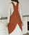 Reversible Linen Apron | Ginger x Olive