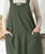 Reversible Linen Apron | Ginger x Olive