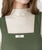 Reversible Linen Apron | Ginger x Olive