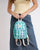 Vanie Canvas Backpack With Patterns