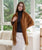 Lightweight Viscose & Polyester Scarf | Auburn