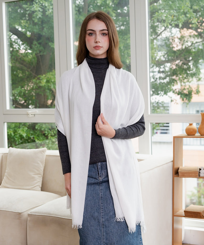 Viscose Scarf | Cream