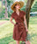 Wrap Linen Dress With Belt | Wood