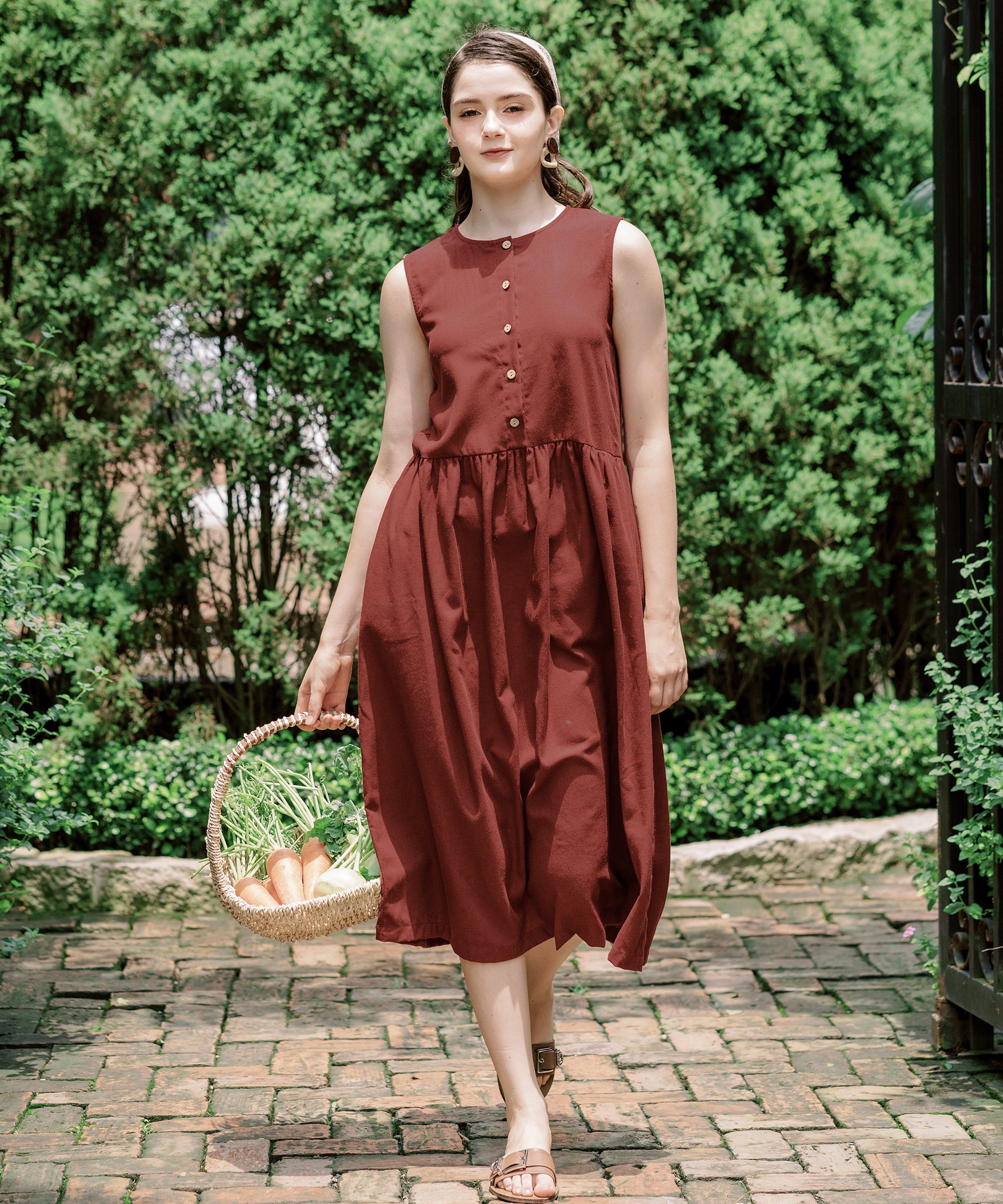Women's Linen Loose Dress