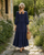 Square Neck Linen Maxi Dress - KAIA Dress | Denim