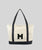 Custom Name Letter Initial Canvas Tote Bag