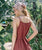 Linen Cami Dress | Rust