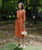 Linen Midi Dress | Tawny