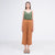 Linen Long Pants - Wide Leg Pants | Latte